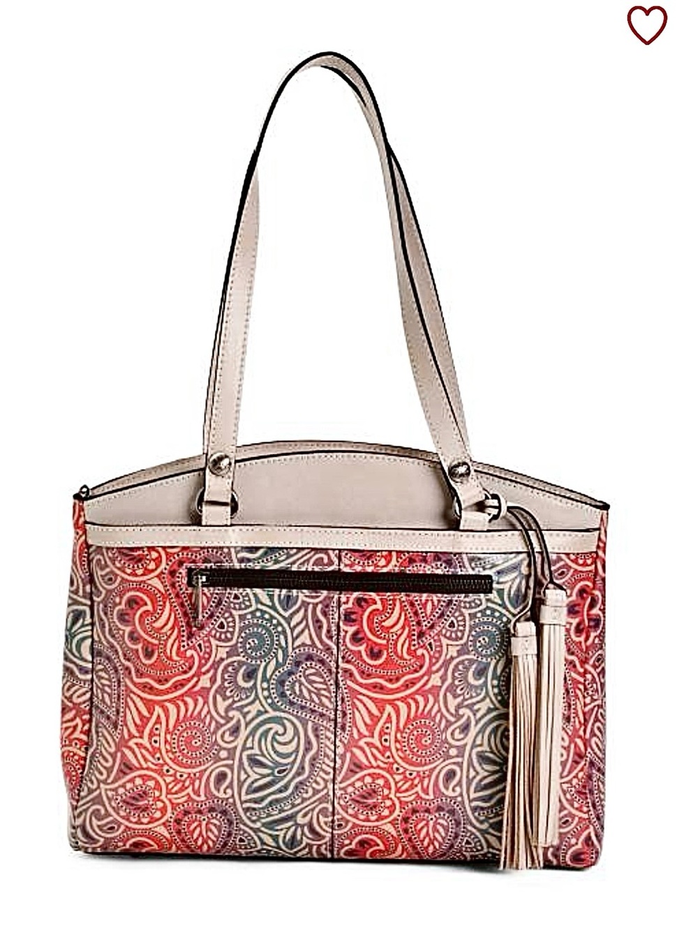 NWT~ Patricia Nash Ombre Paisley Tote Bag/100% Genuine Cowhide Leather